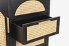 Bizzotto Credenza con 4 cassetti e 1 anta Josine Nero