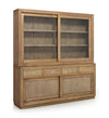 Moycor Credenza con 4 cassetti e 2 ante scorrevoli Merapi Naturale