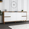 Asir Credenza con 4 cassetti e 2 ante Tiredu 2 Bianco