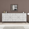 Asir Credenza con 6 ante Dune 183 Bianco