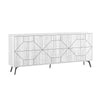 Asir Credenza con 6 ante Dune 183 Bianco