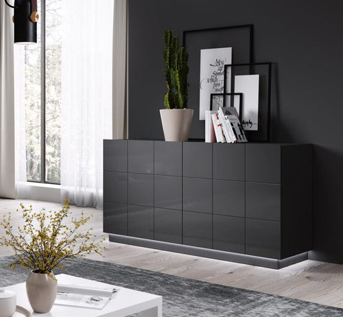 Halmar Credenza Reja Grafite