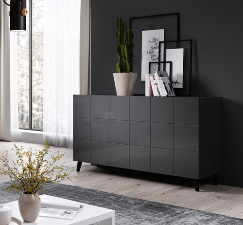 Halmar Credenza Reja Grafite