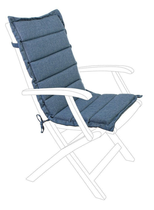 Bizzotto Cuscino da esterno Padded Blu