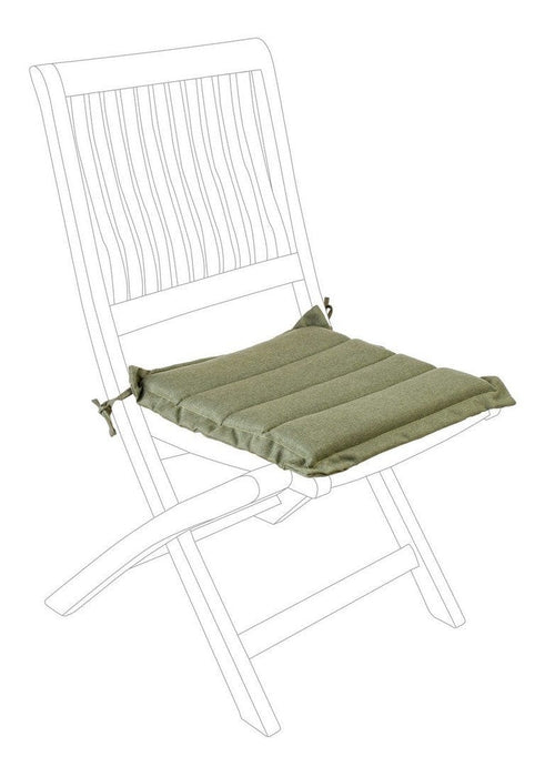 Bizzotto Cuscino da esterno Padded Square Verde