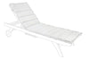 Bizzotto Cuscino da esterno per lettino Padded Grigio