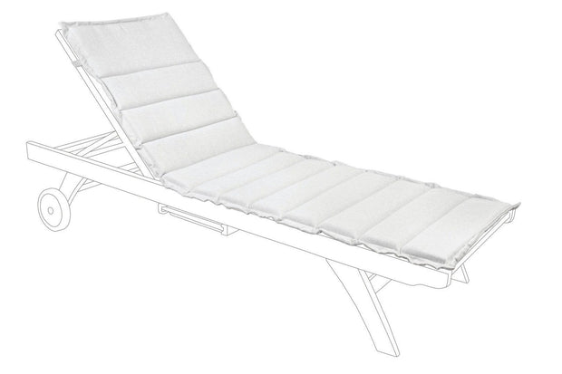 Bizzotto Cuscino da esterno per lettino Padded Grigio