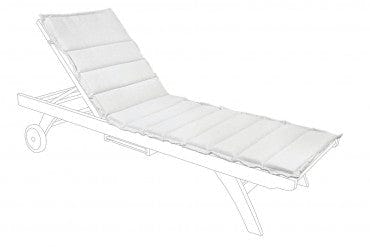 Bizzotto Cuscino da esterno per lettino Padded Grigio