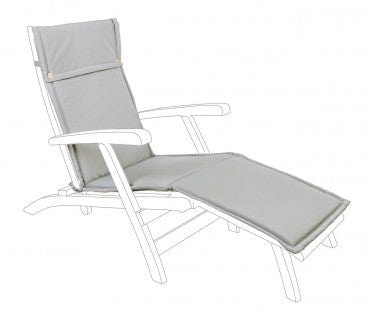 Bizzotto Cuscino da esterno per lettino Poly180 Cappuccino