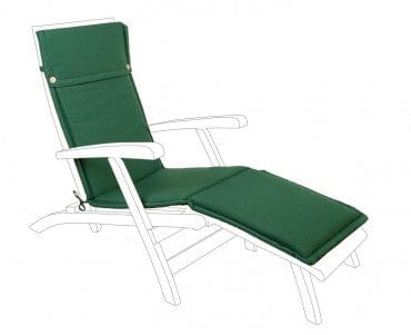 Bizzotto Cuscino da esterno per lettino Poly180 Verde
