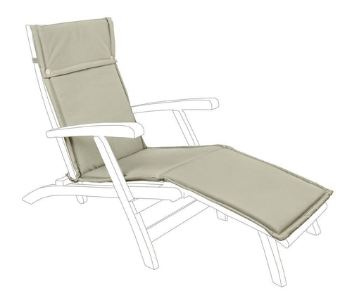 Bizzotto Cuscino da esterno per lettino Rope Beige