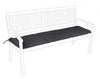 Bizzotto Cuscino da panchina 3S Antracite