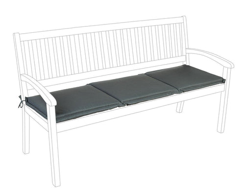 Bizzotto Cuscino da panchina Poly180 S3 Antracite