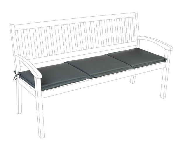 Bizzotto Cuscino da panchina Poly180 S3 Antracite