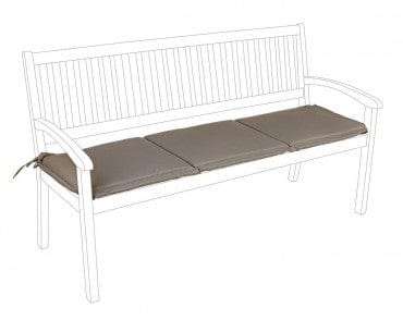 Bizzotto Cuscino da panchina Poly180 S3 Marrone
