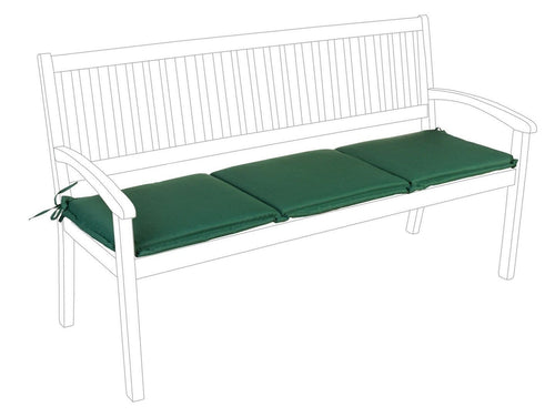 Bizzotto Cuscino da panchina Poly180 S3 Verde