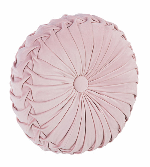 Bizzotto Cuscino decorative Chantal Round Rosa