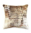Moycor Cuscino decorative in tessuto sfoderabile Dali Rhombus Marrone, 45 x 45 cm