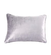 Moycor Cuscino decorative in tessuto sfoderabile Delhi Long Argento, 50 x 30 cm