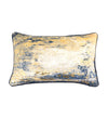 Moycor Cuscino decorative in tessuto sfoderabile Delhi Long Oro, 50 x 30 cm