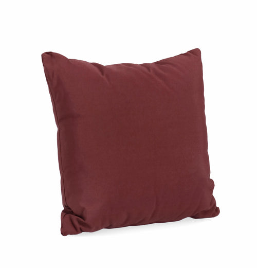 Bizzotto Cuscino decorative in tessuto sfoderabile Enza Borgogna