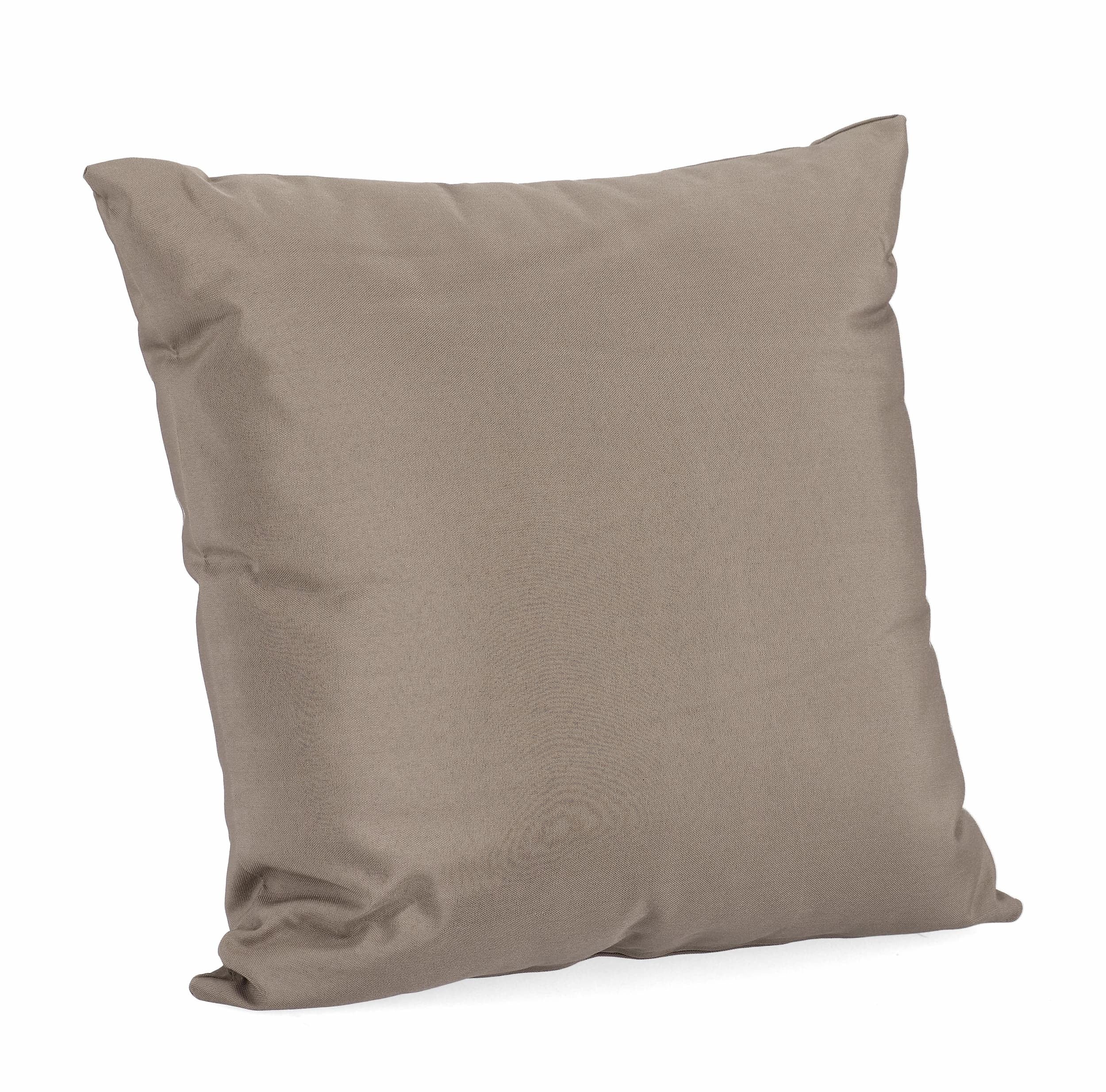 Bizzotto Cuscino decorative in tessuto sfoderabile Enza Grigio