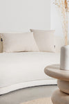 Bizzotto Cuscino decorative in tessuto sfoderabile Ipek 01 Beige
