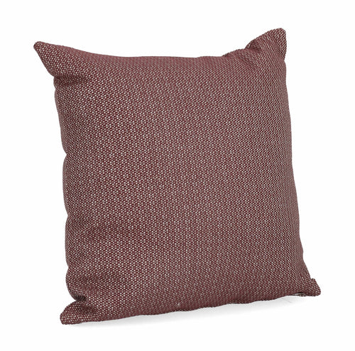 Bizzotto Cuscino decorative in tessuto sfoderabile Lina Borgogna