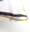 Cuscino decorative in tessuto sfoderabile Olivia Abstract 2 Oro, 45 x 45 cm (1)