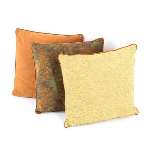 Moycor Cuscino decorative in tessuto sfoderabile Oscar Arancia, 45 x 45 cm