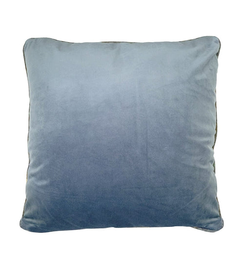 Moycor Cuscino decorative in tessuto sfoderabile Oscar Blu, 45 x 45 cm