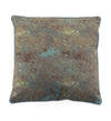 Moycor Cuscino decorative in tessuto sfoderabile Oscar Multicolour Turchese, 45 x 45 cm
