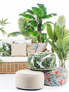 Bizzotto Cuscino decorative in tessuto sfoderabile Rihanna Beige