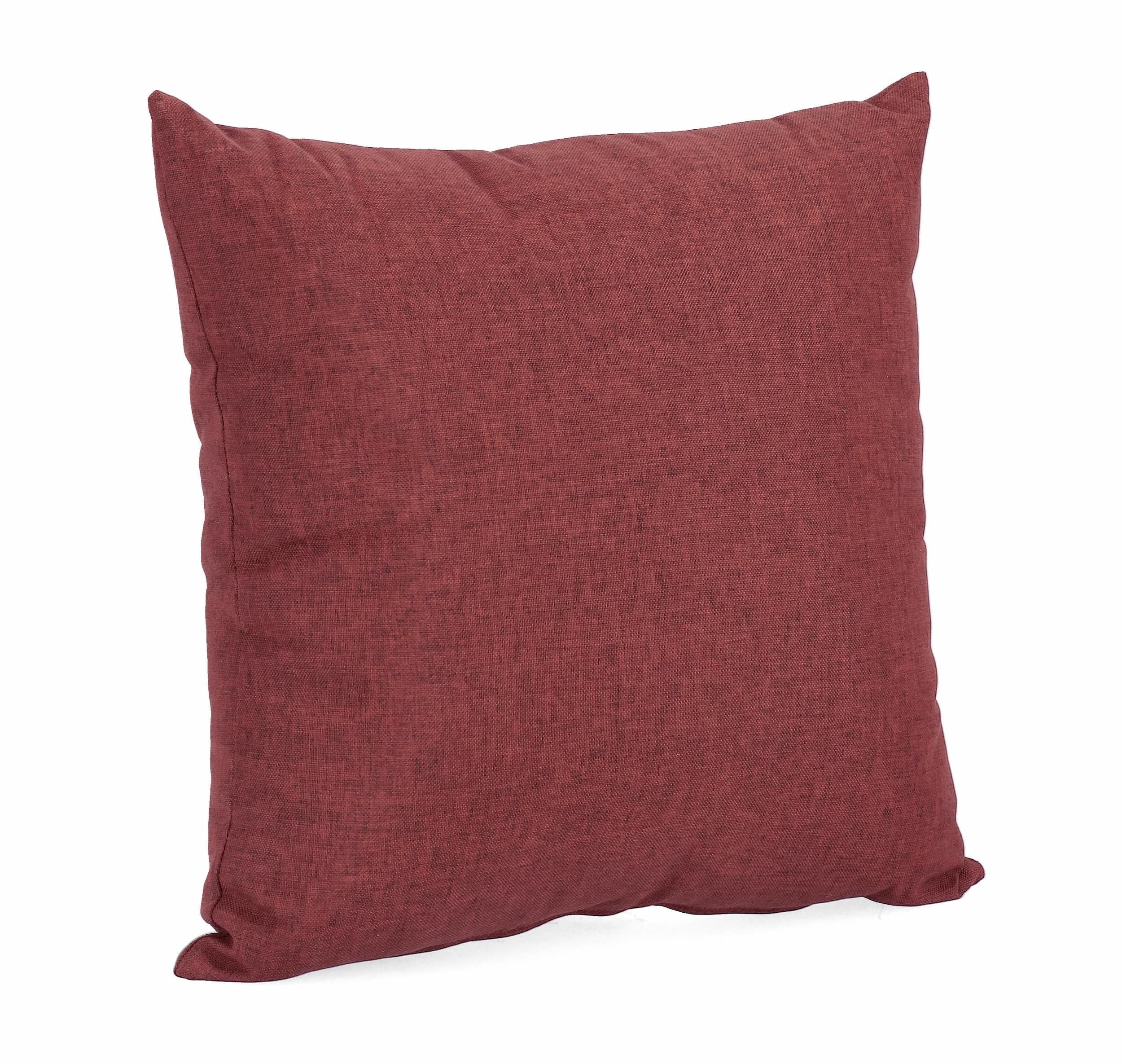 Bizzotto Cuscino decorative in tessuto sfoderabile Royal Borgogna