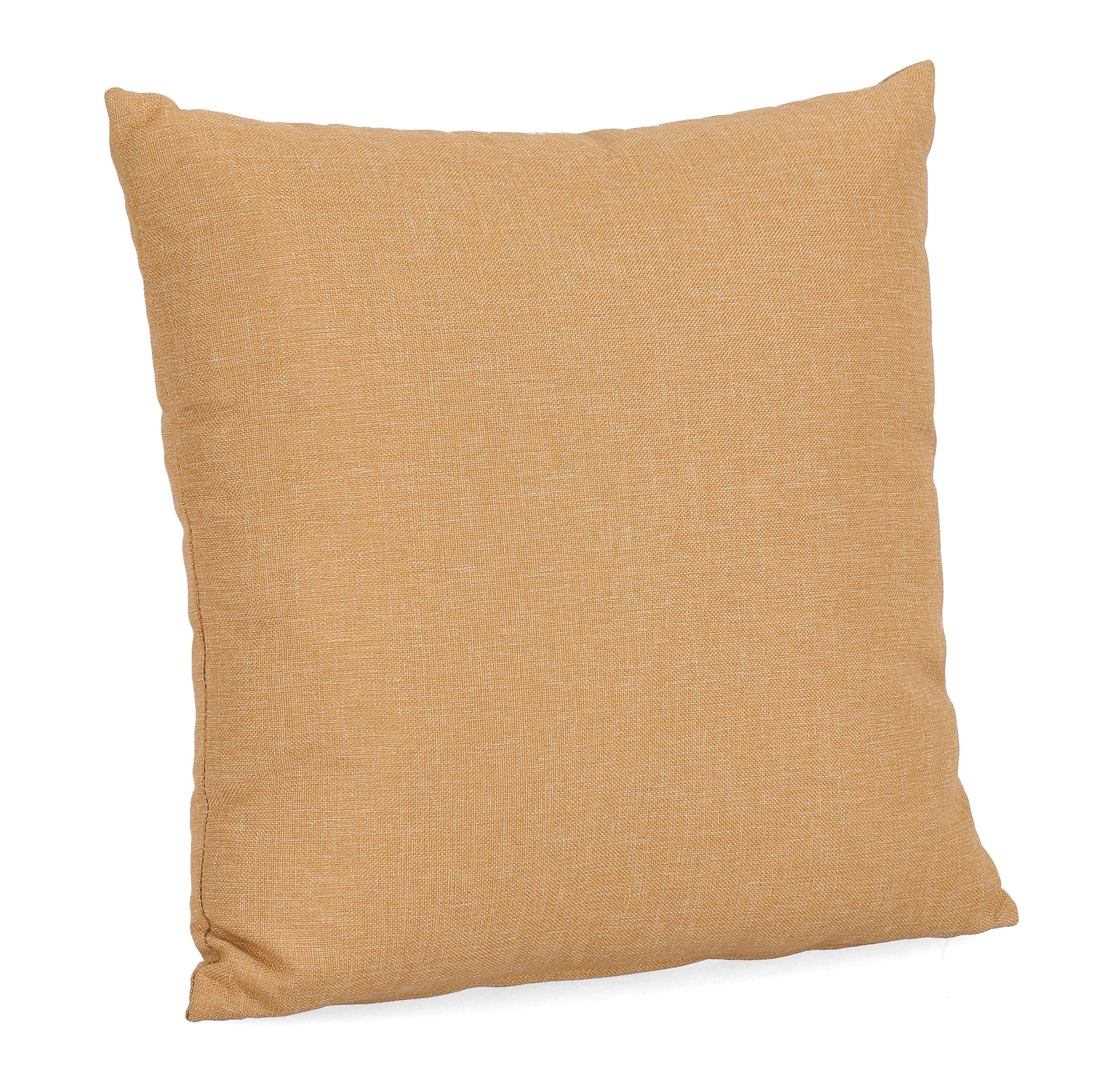 Bizzotto Cuscino decorative in tessuto sfoderabile Royal Giallo