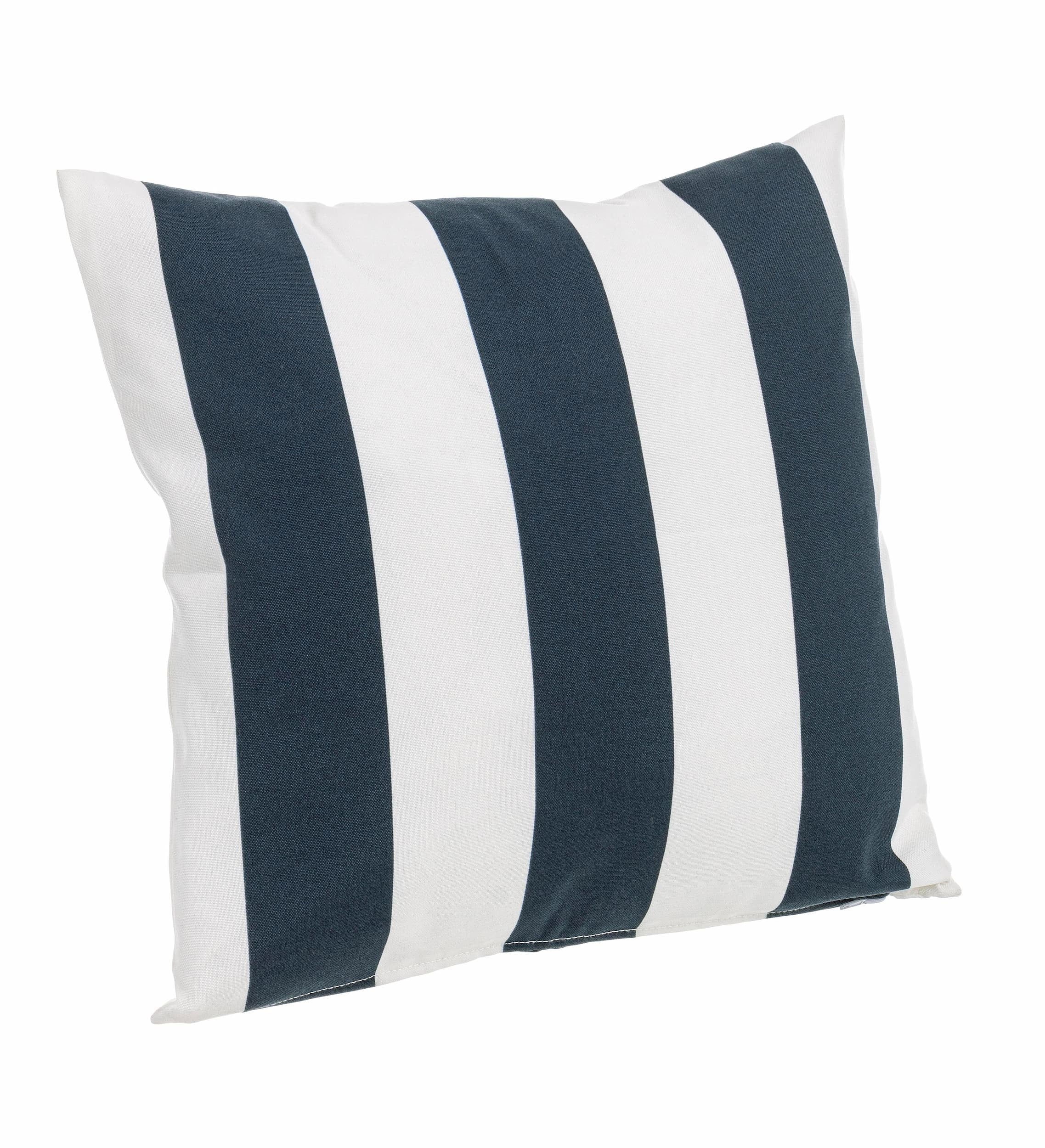 Bizzotto Cuscino decorative in tessuto sfoderabile Stripes Blu