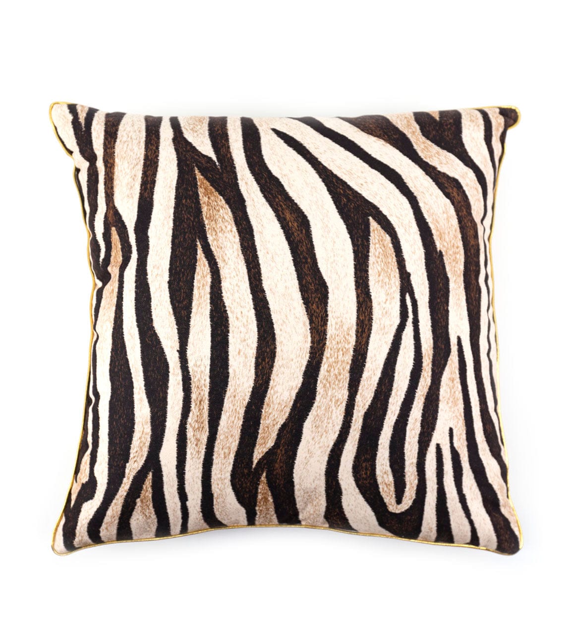 Moycor Cuscino decorative in tessuto sfoderabile Zebra Multicolore, 45 x 45 cm