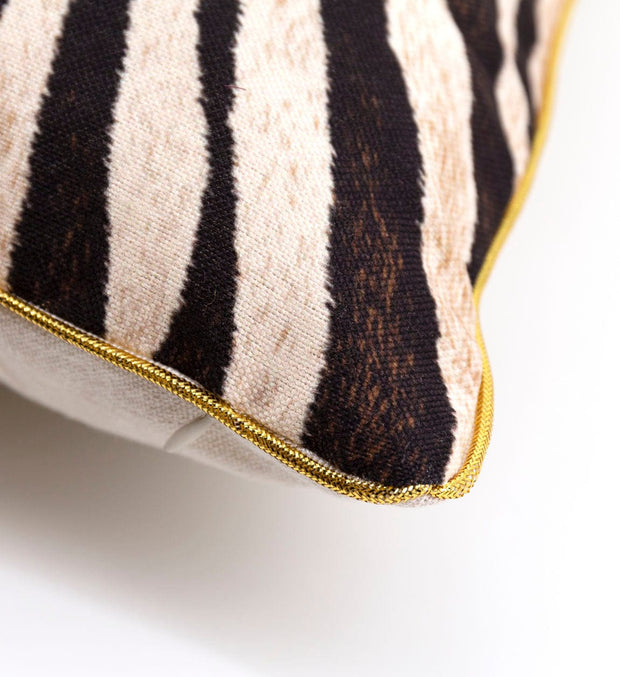 Moycor Cuscino decorative in tessuto sfoderabile Zebra Multicolore, 45 x 45 cm