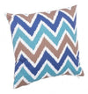 Bizzotto Cuscino decorative in tessuto sfoderabile Zig Zag Multicolore