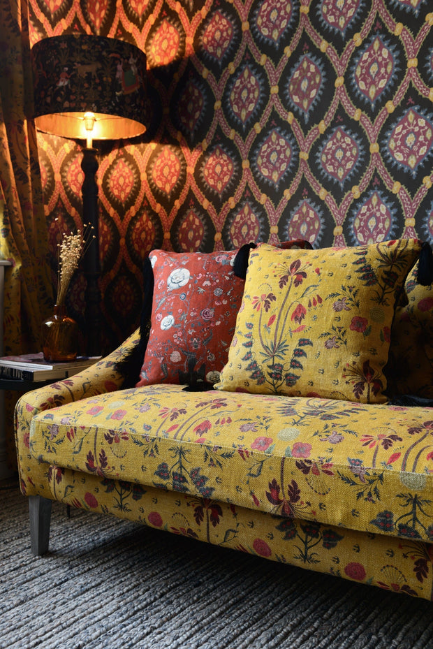 Global Art Cuscino decorativo Gypsy Ochre Yellow, L50xl50 cm