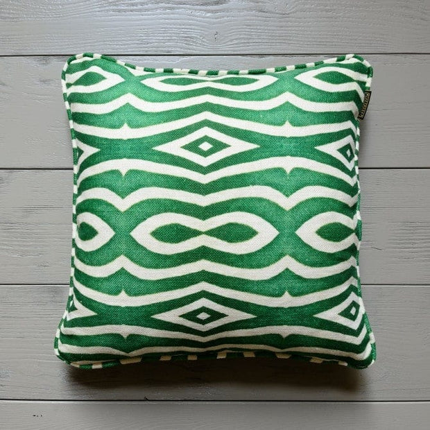 Global Art Cuscino decorativo Riverside Green / Antracite, L50xl50 cm