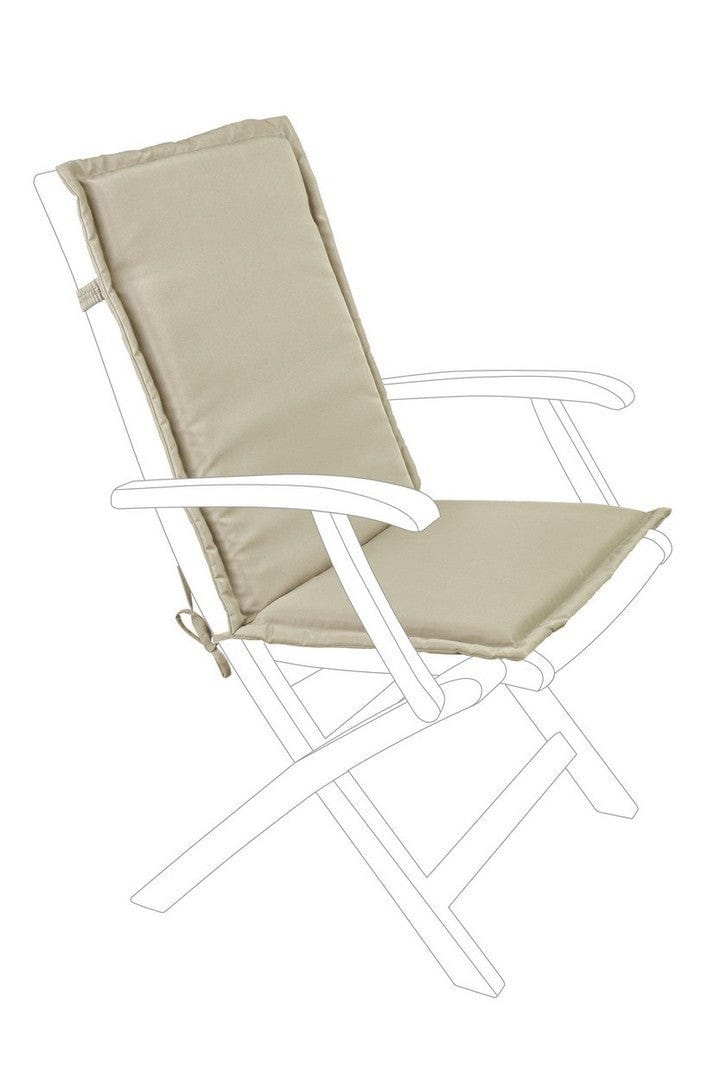 Bizzotto Cuscino seduta in tessuto sfoderabile Havana Poly230 Beige