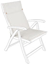 Bizzotto Cuscino seduta in tessuto sfoderabile Poly180 Bianco