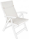 Bizzotto Cuscino seduta in tessuto sfoderabile Poly180 Bianco