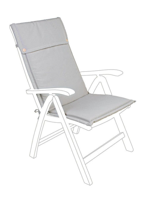 Bizzotto Cuscino seduta in tessuto sfoderabile Poly180 Cappuccino