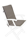 Bizzotto Cuscino seduta in tessuto sfoderabile Poly180 Marrone