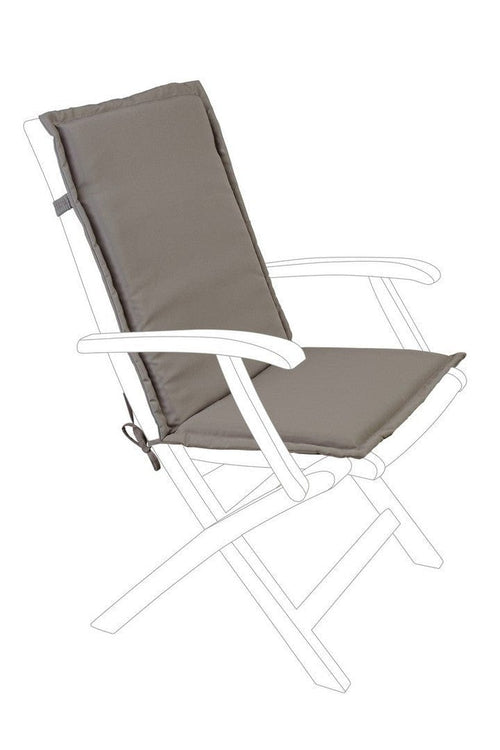 Bizzotto Cuscino seduta in tessuto sfoderabile Poly180 Marrone