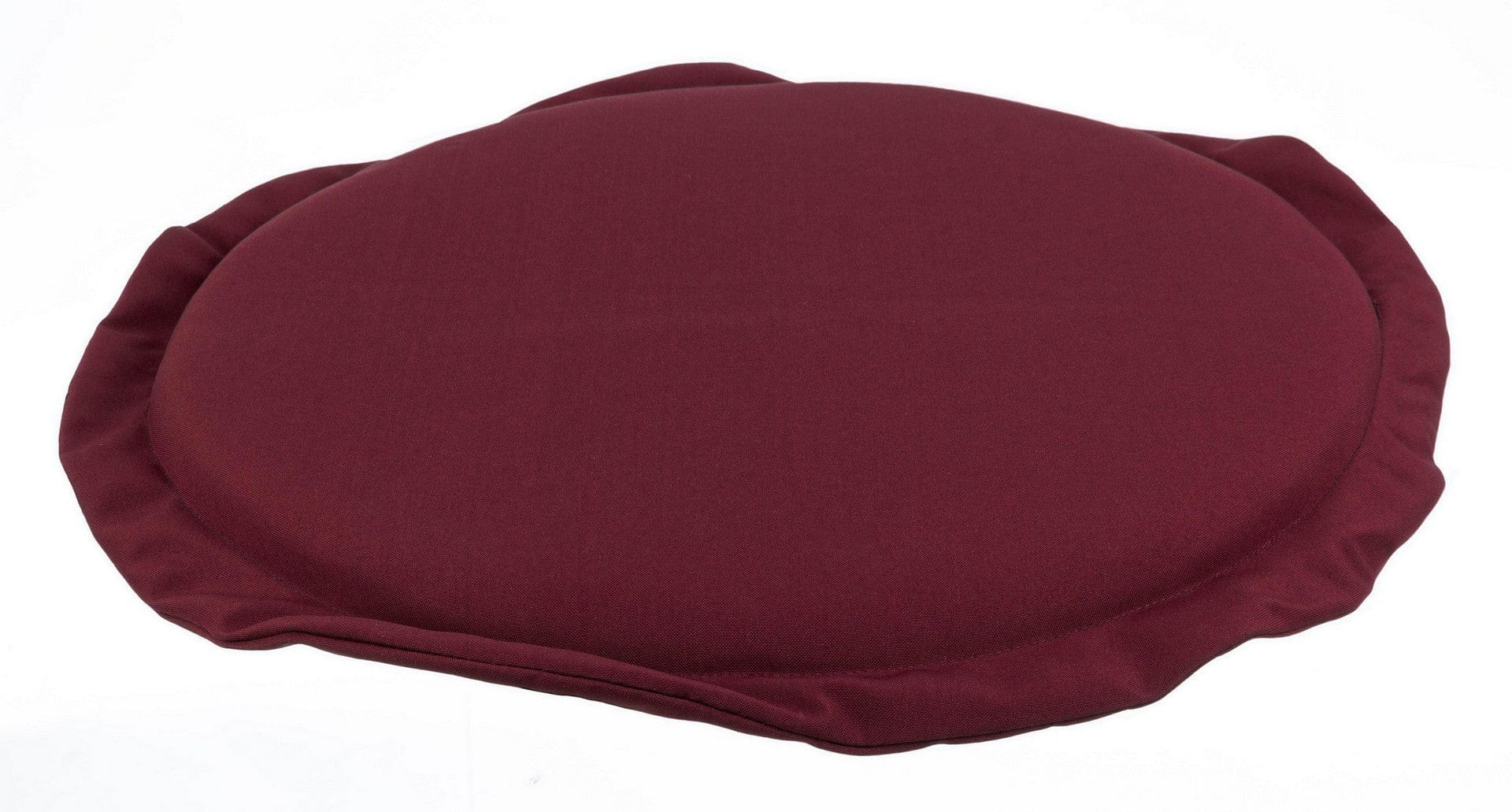 Bizzotto Cuscino seduta in tessuto sfoderabile Poly180 Round Borgogna