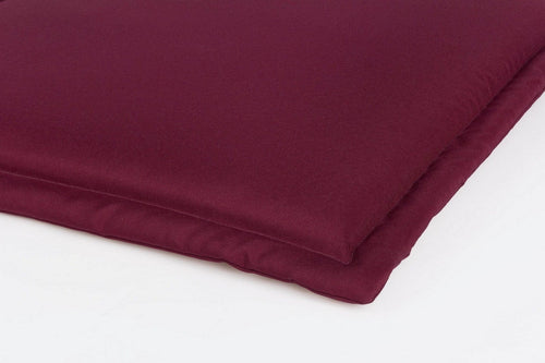 Bizzotto Cuscino seduta in tessuto sfoderabile Poly180 Square Borgogna