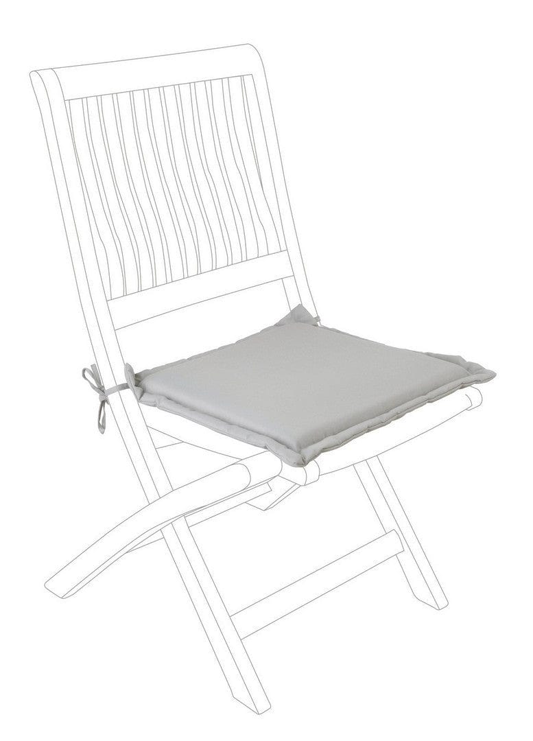 Bizzotto Cuscino seduta in tessuto sfoderabile Poly180 Square Cappuccino